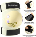 BOSONER Kids/Youth Knee Pad Elbow Pads for Roller Skates Cycling BMX Bike Skateboard Inline Rollerblading, Skating Skatings Scooter Riding Sports