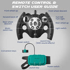 Robot Dog RC Stunt Car Toys - Gesture Sensing Remote Control car with Mecanum Wheels, LED Eyes, 3 Sound Effects, Birthday Gift for Kids Boys Girls