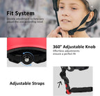 Skateboard Bike Helmet for Adults Women Men Youth Kids (2-3-5-8-14+ Years Boys Girls) - Lightweight Multi-Sport Adjustable Helmets for Bicycle Skateboard Scooter Skate Cycling