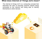 OSOYOO Building Block Robot car kit for Arduino as STEM Toy Gift for Kids Teenagers Adults to Learn Program Electronic Circuits, WiFi IOT Mechanical