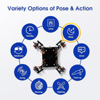 STEM Robotics Science Kits for Adults, ESP8266 Spider Robot Building Kit, App Remote Control, Walking Crawling Fun Educational Toy for 12 + Year Old Boys, Girls, Teens, Adults Unique Gifts