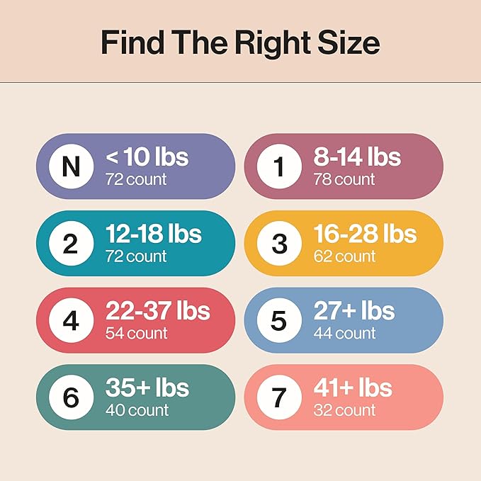 The Honest Company Clean Conscious Diapers for Delicate Skin | Up to 100% Leakproof | Hypoallergenic, Fragrance Free | Girl Prints | Club Box, Size 3 (16-28 lbs), 62 Count (Prints May Vary)