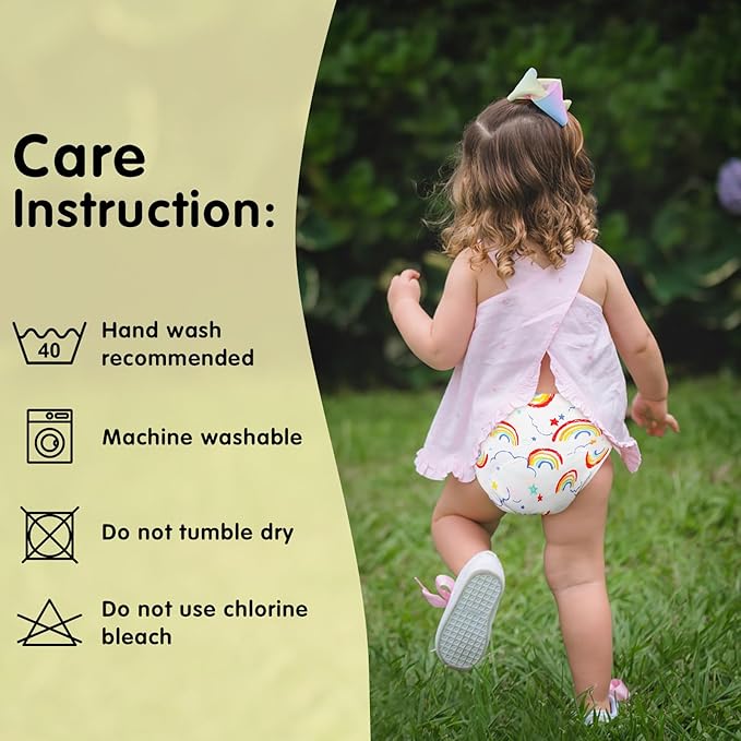 Baby Cotton Training Pants 6 Packs Toilet Training Underpants Absorbent Toddler Potty Training Underwear 2T-5T