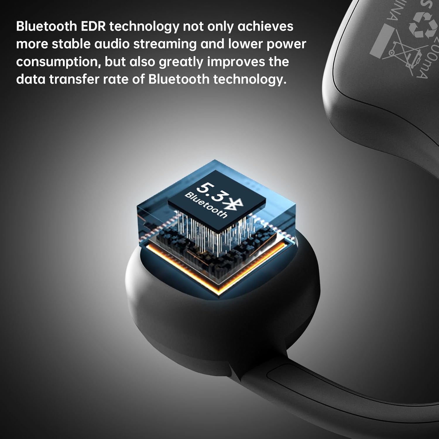 IFECCO Wireless Earbuds for Kids - Kids Bluetooth Air Conduction Open Ear Headphones with Mic,Ultra-Light,IPX5 Waterproof and Safer for Children Wireless Headphones,Perfect for School Travel Gifts