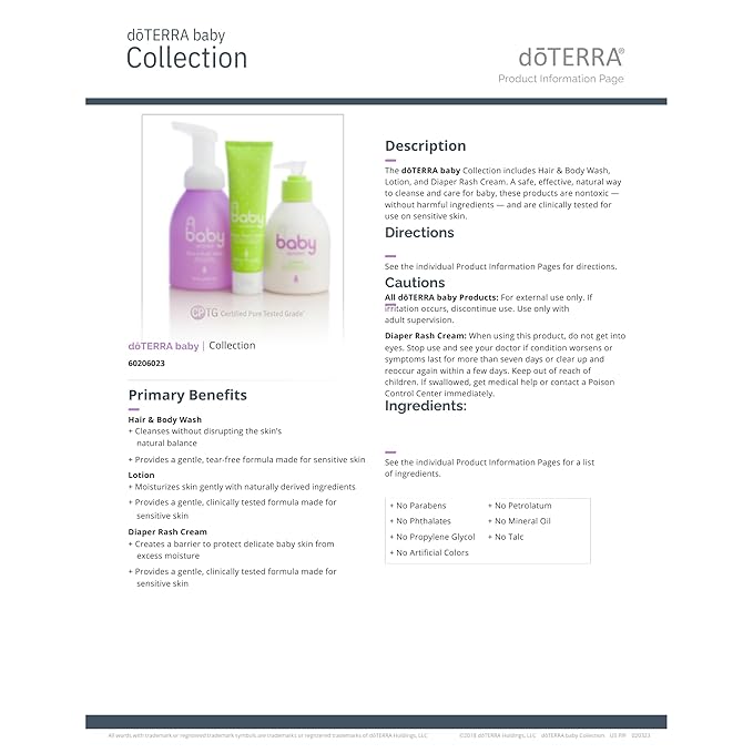 doTERRA Baby Collection