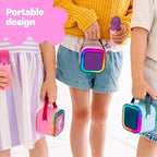 Move2Play, Karaoke Machine for Kids | Includes 20+ Kid Songs | 2 Microphones | Connect with Bluetooth | 3, 4, 5, 6, 7+ Year Old Gift | Toy for Girls, Boys, & Toddler | Birthday Present