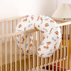 GRSSDER Nursing Pillow Cover Stretchy Minky Removable Nursing Covers for Breastfeeding Pillows, Ultra Soft Comfortable Slipcover for Boy and Girls, Stylish Pretty Squirrel