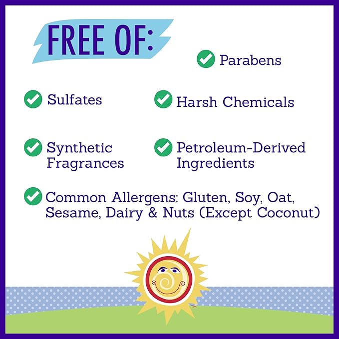 California Kids Shampoo + Kids Body Wash 2-in-1 | Super Sensitive (Unscented) | Gentle Skin Care | 100% Plant-Based | Hypoallergenic | 19 oz.