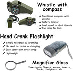 Outdoor Adventure Set for Kids - Camouflage Camping Exploration Toys with Walkie-Talkies - Backyard Explorer Gear for Boys and Girls