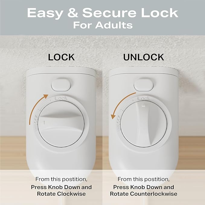 Cumbor 55" Wide Retractable Baby Gates for Stairs, Mom's Choice Award - Mesh Dog Gate for Doorways, Pet Safety Essential Fit for Baseboards, Wide Toddlers Gates for Hallways, Indoor & Outdoor, White