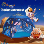 Space World Play Tent Galaxy Dome Playhouse for Boys and Girls Imaginative Play-Astronaut Space for Kids Indoor and Outdoor Fun, Perfect Kid’s Gift- 47" x 47" x 43"
