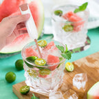 Electric Baby Formula Mixer Handheld Drink Mixer Infant Milk Powder Kitchen Small White