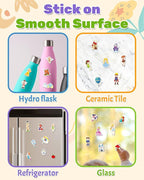 Benresive Reusable Sticker Book for Toddlers 2-4 Years, Fun Travel Stickers for Kids, Waterproof Sticker Books for Toddlers 1-3, Crafts Activities for Todddlers 1-3 2-4 3-5 - Fairy