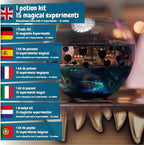 Science4you Magic Potions - Potion Making Kit for Children, Create & Mix your own Magic Potions - Magic Cauldron Toy for Kids Age 7 8 9 10 11 12+ Magic Toy & Crafts Set, Original Gift for Boys & Girls