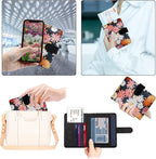 Melsbrinna Rfid Passport Holder for Travel women/Men, Cute Passport Wallet Rfid Blocking Card Slots, Rfid Passport Cover/CaseTravel Wallet, Passport Book Holder (1, Black1)