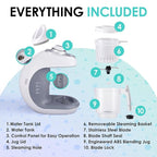 Lil’ Jumbl - Baby Food Maker Steamer and Blender - Puree Blender with Timer, One-Press Processor & Auto Shutoff, Cook & Steam Fruits, Veggies & Other Healthy Homemade Infant & Toddler Meals in Minutes