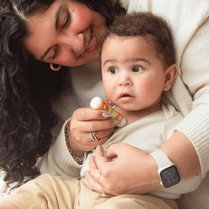 oogiebear Baby Breathing Rub, Made with Naturally Soothing Eucalyptus & Rosemary, USDA Organic Safe for Babies 3 Months & Older, 0.5 Oz Balm