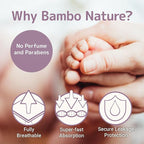 Bambo Nature Hypoallergenic Baby Diapers, Eco-Labelled Sustainable Diapers, Enhanced Leakage Protection, Totally Chlorine-free, Skin Friendly, and Super Absorbent - Size 1 (36 Count)