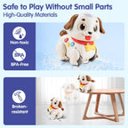 HOLA Baby Toys 6-12 Months Musical Dancing Puppy Tummy Time Toy, Toddler Learning Toys for 1 Year Old Girl Boy, 1st Birthday Gift for Boys & Girls Christmas Stocking Stuffers