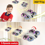 K100Max Mini Drones With Camera For Kids And Begginers, Indoor Small Helicopter Plane Quadcopter With Screen Remote Controller, Gift Toy for Boys and Girls, Headless Mode, 2 Batteries(Gray)