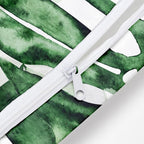 Wet Bag, Wet Dry Bag, Wet Bag for Swimsuit, Travel, Beach, Pool, Diapers, Dirty Yoga Gym Clothes, Makeup Bag, Waterproof Tropical Palm Leaves Decor Jungle Palm Leaf Favors