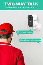 Waggle RV 4G Mini Camera with 8W Solar Panel, 2-Way Talk, Night Vision, Human Detection, IP65 Waterproof – Subscription Required