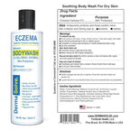 Dermasolve Eczema Relief Body Wash (2 Pack) | Protects, Moisturizes, and Repairs Skin - Kids, Babies & Adults - Steroid Free