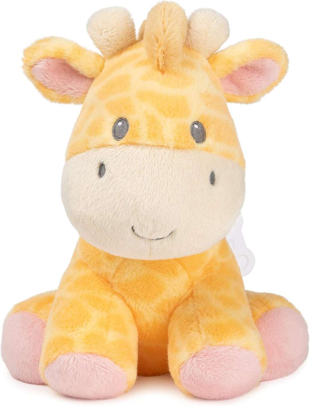 GUND Baby Safari Friends Giraffe Keywind Musical Plush, Plays Brahms’ Lullaby, Stuffed Animal Sensory Toy for Ages 10 Months and Up, Yellow, 9”