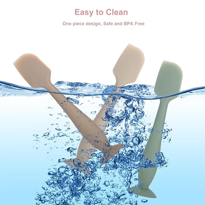 Baby Diaper Cream Spatula, 3 pack Baby Butt Paste Spatula, Diaper Cream Applicator for Newborn Babies, Diaper Cream Brush Suitable for Aquaphor Desitin