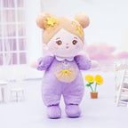 OUOZZZ Soft Baby Doll for 1 Year Old Girl Gifts - Toys for 1 Year Old Birthday Christmas Plush Gift for Toddler Adorable First Doll Daisy Purple 10"