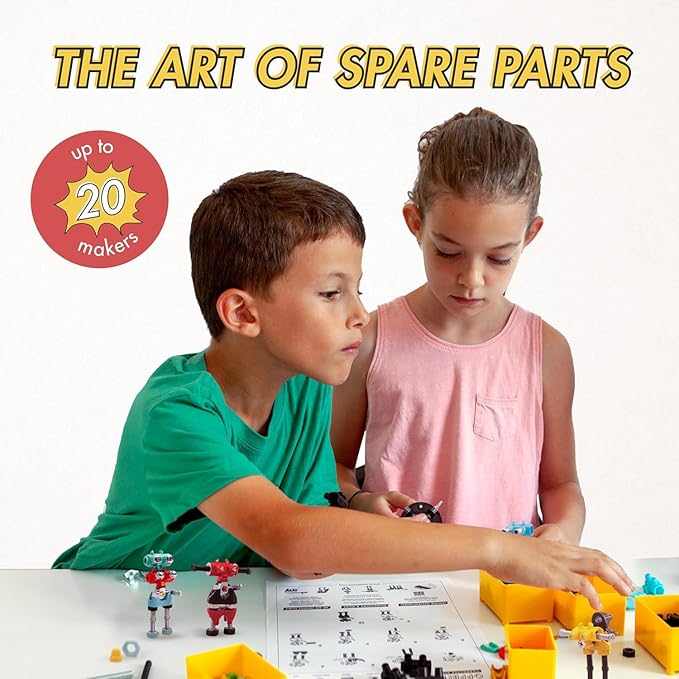 The Off Bits Educational STEM Toys for 6+: Robot Toy Building Sets, 3-in-1 Engineering Kit for Boys and Girls, Build Your Own STEM Building Toys with Endless Possibilities (Educational Kit)