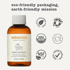 erbaviva Baby Shampoo, 2 Fl Oz