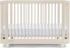 Delta Children Nest 4-in-1 Convertible Crib - Greenguard Gold Certified, Soft Beige