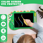 BKM LCD Writing Tablet for Kids, Educational Toddler Toys, Colorful Doodle Board Drawing Tablet with Screen Lock & Erase Button, Dinosaur Toys for Ages 3-8, Birthday Gifts for Boys Girls,8.5 inch