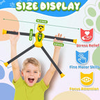 Cool Robot Dog Pop Tubes Sensory Fidgets Toddler Toy 4PC Travel Toys Airplane Car Activities Autistic Road Trip Toys Suction Tube for Kid Boy Year Old Ages 3 4 5 6 7 8 ADHD Autism Fidget Classroom