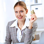 Premium Magnetic Metal Fidget Slider - EDC Haptic Clicker Stress Relief Toy for Adults, Anxiety & ADHD Relief, Pocket-Sized, Durable, Quiet Control, for Men & Women.(Gloden)