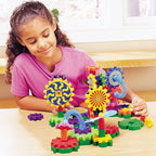 Learning Resources Gears! Gears! Gears! Gizmos Building Set, Construction Toy, STEM Activities, Fine Motor Skills, 83 Pieces, Ages 3+