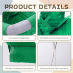 2 in 1 Baby Jumper with Swing-Indoor and Outdoor Use, Baby Jumpers and Bouncers, Toddler Swing with Foldable Stand（Green）