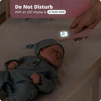 Greater Goods No-Touch Infrared Digital Thermometer for Adults, Kids, and Babies, Forehead Thermometer with Ergonomic Grip, Fever Alarm, HSA FSA Eligible, Blush Pink