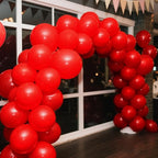 140pcs Red Round Balloons Different Sizes 18 12 10 5 Inch Latex Balloons for Arch Decoration Party Balloon Kit for Graduation Birthday Party Wedding Balloon Baby Shower Decoration