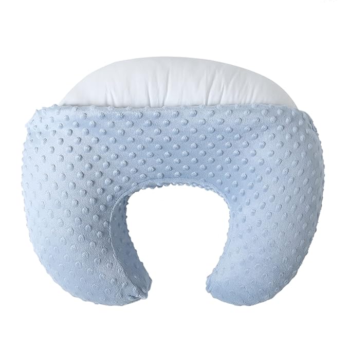 Nursing Pillow for Breastfeeding, Breast Feeding Pillows for Mom, Nursing Pillows for Newborn Baby Support, Nursing Pillow and Positioner with Removable Cover