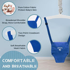 G TALECO Gear Baby Jumper with Stand,Baby Bouncer,Easy Set-Up,Baby Exerciser for Active Babies,Suitable for Indoor and Outdoor, Blue (Water Mat Include)