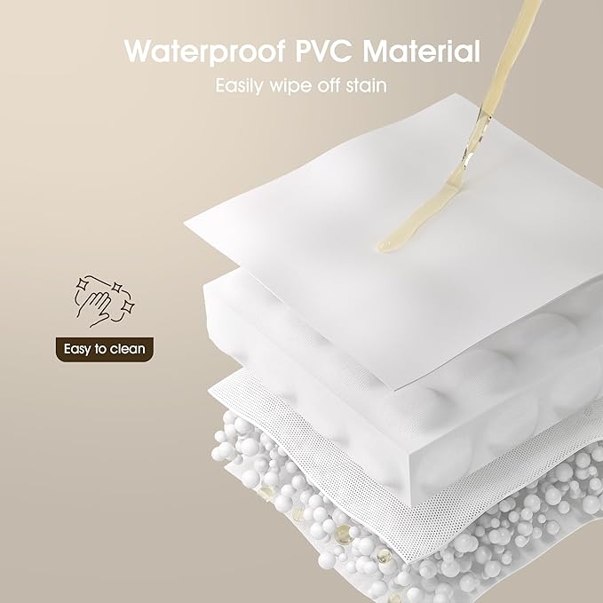 Maydolly Changing Table，Portable Diaper Changing Station, Foldable Baby Changing Table,Compact Nursery Diaper Changing Table for Baby，Adjustable Height，Mobile on Wheels, Grey