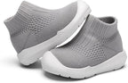 Engtoy Baby Shoes & Socks - Non-Slip Breathable Slippers with Soft Rubber Sole - Baby Boys & Girls Slip On Sneakers