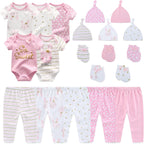 Unisex Baby Boy Girl Bodysuits Sets 20 Pack Cotton Casual New Born Clothes Comfort Infant Outfit Essentials