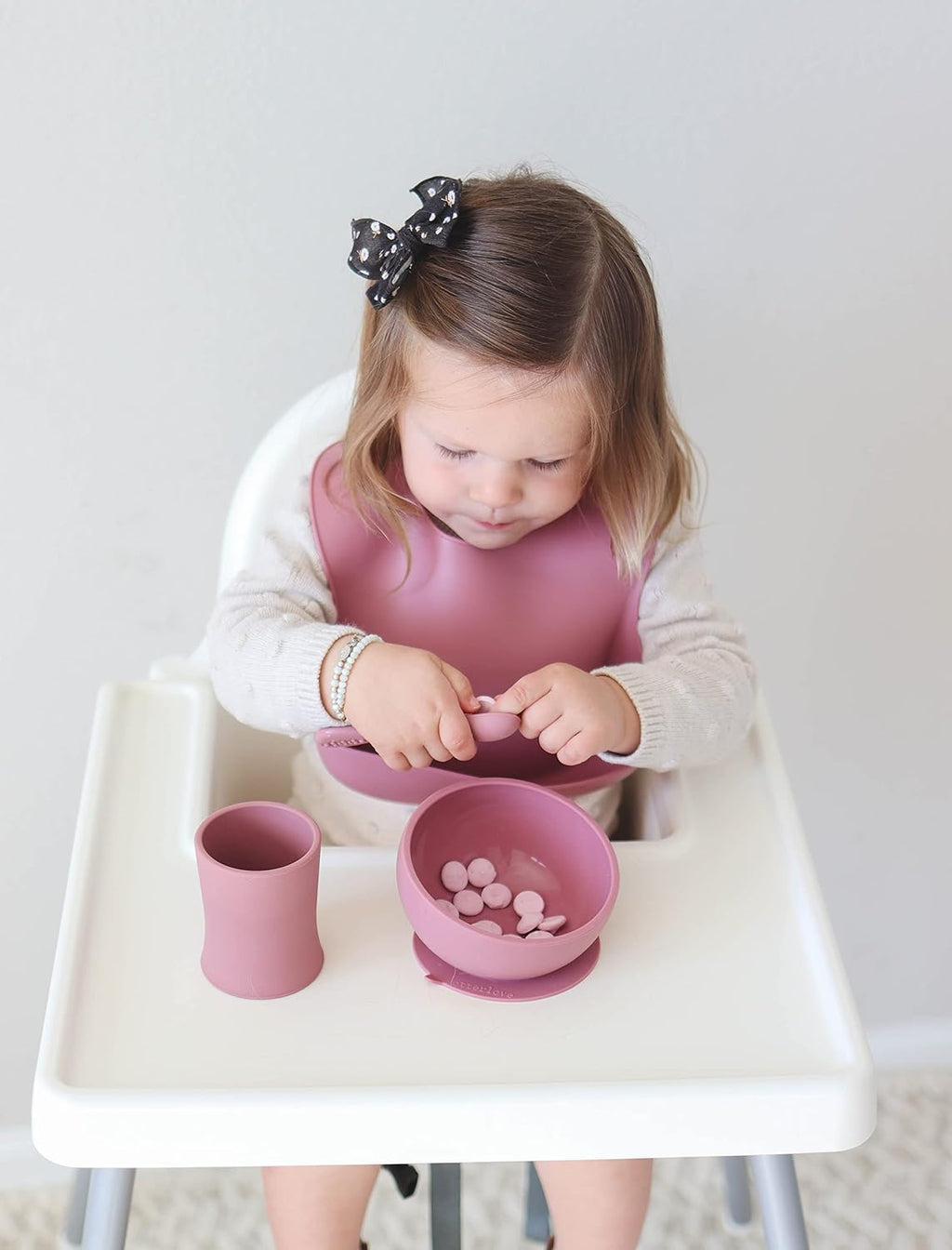 otterlove Silicone Baby & Toddler Training Cup - Pediatric OT Approved - 100% Platinum Pure LFGB Silicone - Unbreakable - Plastic Free - Tiny Cup Perfect for Baby Led Weaning