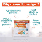 Enfamil Nutramigen Hypoallergenic Baby Formula with Iron, Lactose Free, Colic Relief from Cow's Milk Allergy Starts in 24 Hours, Brain Building DHA, Probiotic LGG for Immune Support, 19.8 Oz Can