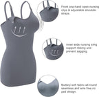 Nursing Tank Tops for Breastfeeding - Pregnancy Must Haves Maternity Camisoles with Built in Bra