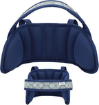 NAPUP Child Head Strap for Car Seat – Adjustable Polyester Carseat Head Support for Toddler (Dark Blue)