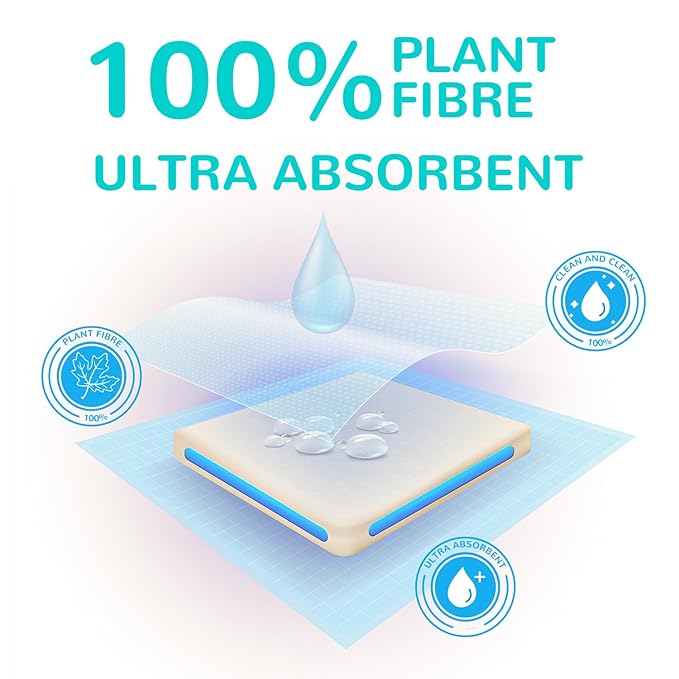 HAPPY BUM Baby Wipes, Large Dry Wipes for Baby, Unscented, Sensitive Skin, Wet and Dry Use, 600 Count, 6 Packs